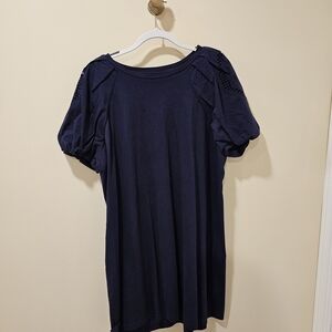 NIC+ZOE Statement Sleeve T Shirt Dress Size XXL; NWOT